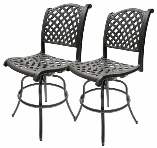 Lawton Casual Comfort Outdoor Barstools Lawton Casual Comfort - 2PC Laced Armless Barstool