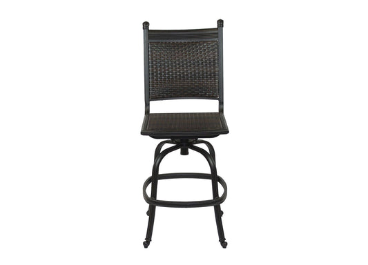 Lawton Casual Comfort Outdoor Barstools Lawton Casual Comfort - Wicker Armless Barstool (Set of 2)