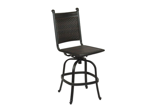 Lawton Casual Comfort Outdoor Barstools Lawton Casual Comfort - Wicker Armless Barstool (Set of 2)