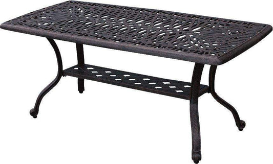 Lawton Casual Comfort Outdoor Coffee Table Lawton Casual Comfort - 42" X 21" Rectangle Coffee Table Signature