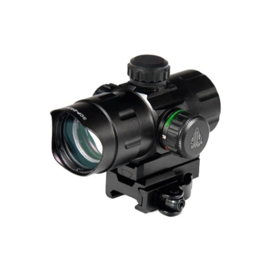Leapers Optics : Sights Leapers UTG 4.2in ITA Red Green CQB Dot w QD Mnt Riser Adapt