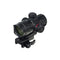 Leapers Optics : Sights Leapers UTG 4.2in ITA Red Green T-Dot w QD Mount Riser Adapt