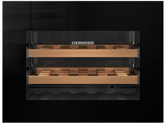 Leibherr Wine Cooler Leibherr - 24 Inch Built-in Wine Cooler with Push-to-Open | HWgb 1803