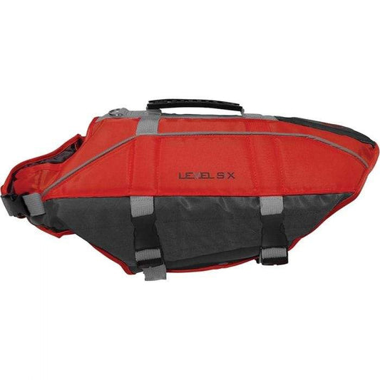 LEVEL SIX K-9 > Harnesses, Vests & PFDs SM LEVEL SIX - ROVER FLOATER PFD- BLAZE XS