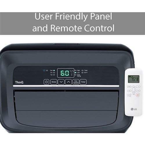 LG Portable A/C LG - 10,000 BTU Heat/Cool Portable Air Conditioner (14,000 BTU ASHRAE)