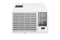 LG Window Heat/Cool LG 18,000 BTU 230V Window-Mounted Air Conditioner with 12,000 BTU Supplemental Heat Function