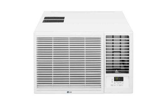 LG Window Heat/Cool LG 23,000 BTU 230V Window-Mounted Air Conditioner with 11,600 BTU Supplemental Heat Function