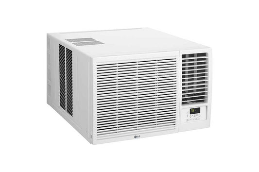 LG Window Heat/Cool LG 23,000 BTU 230V Window-Mounted Air Conditioner with 11,600 BTU Supplemental Heat Function