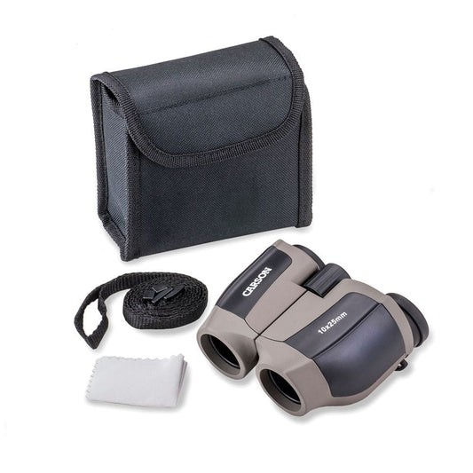 LIBERTY MOUNTAIN Optics > Field Optics- > Binoculars Liberty Mountain - Scoutplus 10x25mm Compact Porro Prism Binoculars