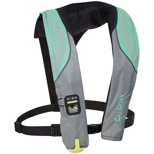 LIBERTY MOUNTAIN PFDs & Flotation INFLATEABLE PFD 24G - A-24 IN-SIGHT INFLATABLE AQUA