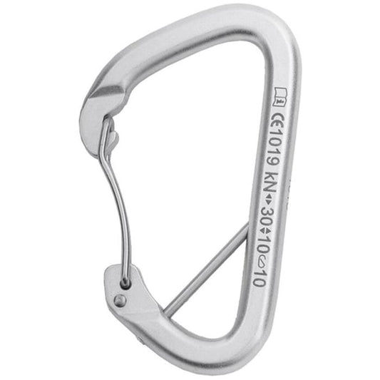 LIBERTY MOUNTAIN Shelter ARTWALL STEEL D WIREGATE CARABINER WITH CAPTIVE BAR