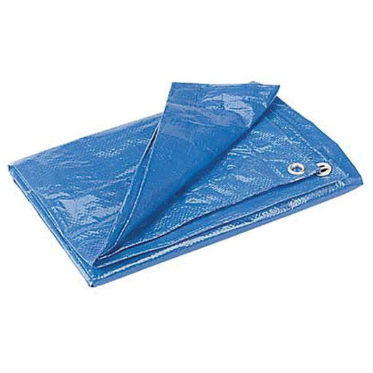 LIBERTY MOUNTAIN Shelter BLUE POLY TARP 5' X 7' POLY TARPS