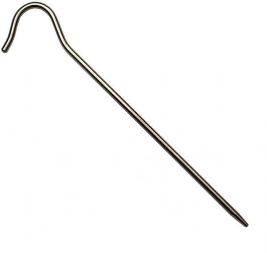 LIBERTY MOUNTAIN Shelter TITANIUM HOOK STAKE 165MM TITANIUM SHEPARD'S HOOK STAKE