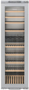 Liebherr Wine Cooler Liebherr - 80-Bottle Fully-Integrated Dual-Zone Wine Cabinet with TipOpen White Glass Door | HW 8000