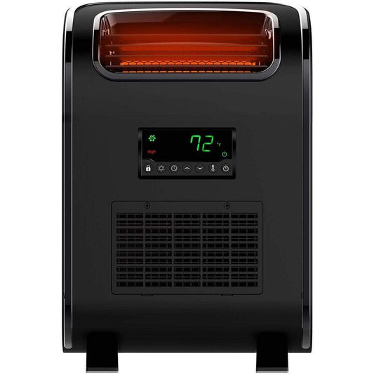LifeSmart LifeSmart 3-Element Slim Line Heater Unit in Black Chrome