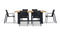 Harmonia Living -Lift Mill 6 Seat Reclaimed Teak Patio Dining Set | LIFT-BK-SET530