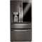 LG - 23 CF Counter-Depth 4-Door Refrig,InstaView DID,Craft Ice,Full Convert - LRMVC2306D