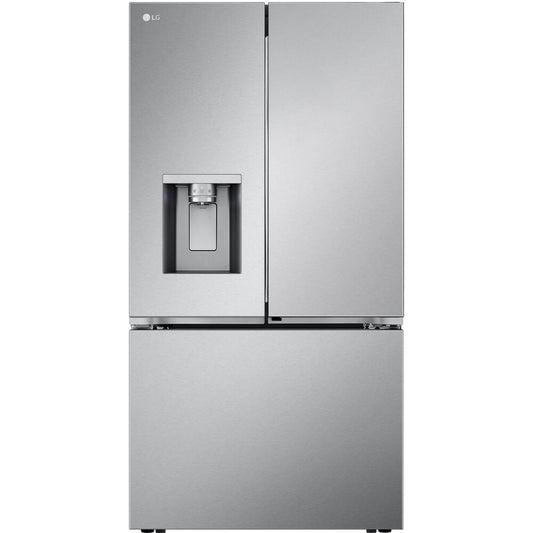 LG - 26 CF Counter Depth 3 Door French Door, Ice and Water w/ 4 Types of Ice - LRYXC2606S