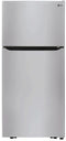 LG - 30 Inch Top Freezer Refrigerator with 20.2 Cu. Ft. Capacity - LTCS20020S