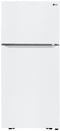 LG - 30 Inch Top Freezer Refrigerator with 20.2 Cu. Ft. Capacity - LTCS20020W