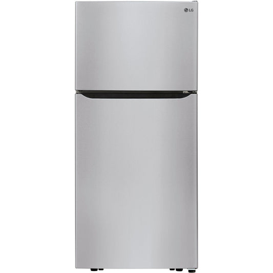 LG - 20 CF Top Mount, 30" Wide, Pocket Handles, Ice Maker - LTCS20030S