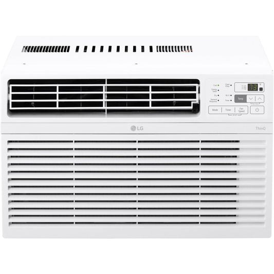 LG - 10,000 BTU Window Air Condtioner with Wifi, R32 - LW1017ERSM1