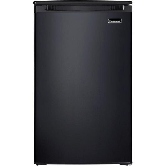 Magic Chef Compact Magic Chef - 4.4 Cu Ft All-Refrigerator, Glass Shelves, Vegetable Crisper