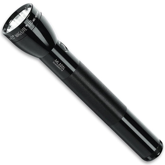Maglite Lights : Handheld Lights Maglite ML300L LED 3-Cell D Flashlight Black