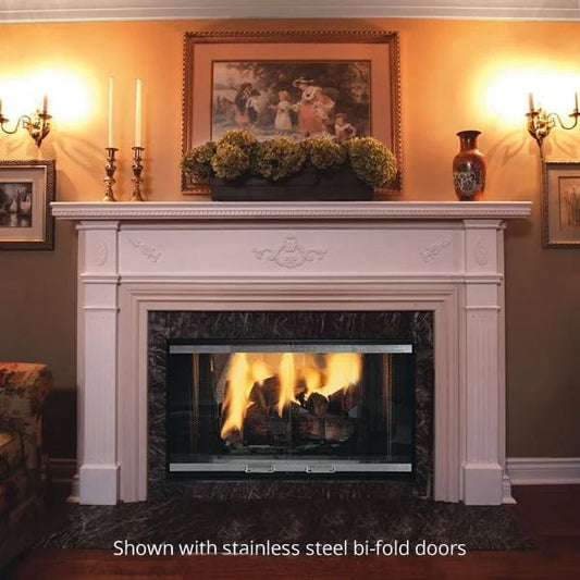 Majestic Majestic Designer See Through Wood Burning Fireplace