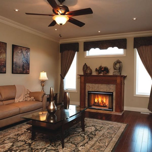 Majestic Majestic Sovereign Radiant Wood Burning Fireplace