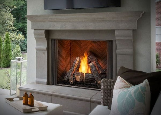 Majestic Outdoor Lifestyles Courtyard 36" Outdoor Traditional Fireplace