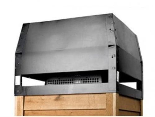 Majestic Vertical 3' X 3' Field Adjustable UL Listed Decorative Shroud