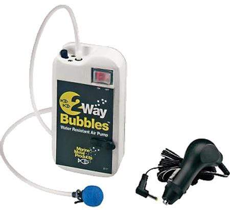 Marine Metal Fishing : Aerators Marine Metal 2Wy Bubbl Quiet 12 Vdc 110V 2 D Batt