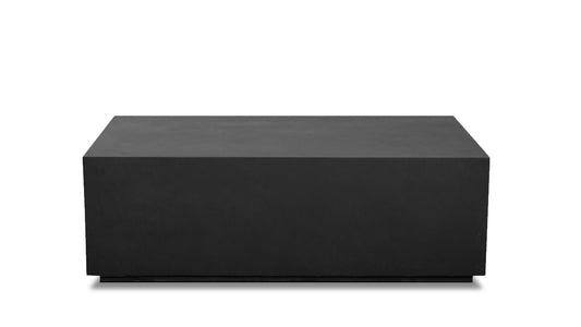 Harmonia Living - Mason Long Coffee Table - Onyx | MAS-OX-CT-REC