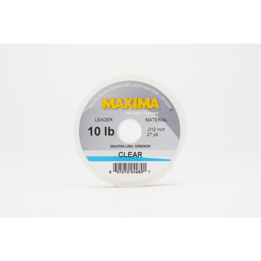 Maxima Fishing Line Fishing : Line Maxima Clear Leader Wheel 10lb 27yds