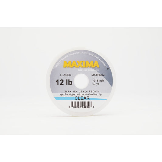 Maxima Fishing Line Fishing : Line Maxima Clear Leader Wheel 12lb 27yds