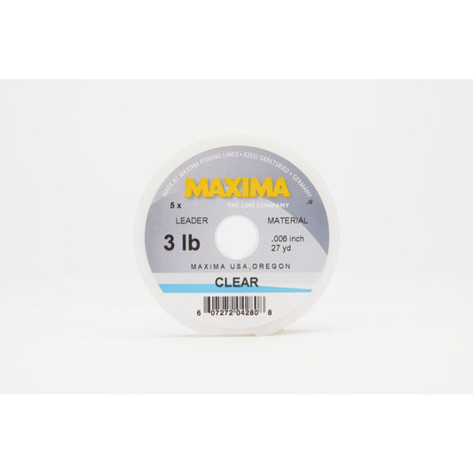 Maxima Fishing Line Fishing : Line Maxima Clear Leader Wheel 3lb 27yds