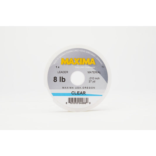 Maxima Fishing Line Fishing : Line Maxima Clear Leader Wheel 8lb 27yds