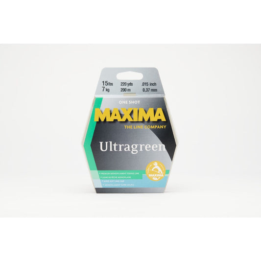 Maxima Fishing Line Fishing : Line Maxima Ultragreen One Shot Spool 15lb 220yds
