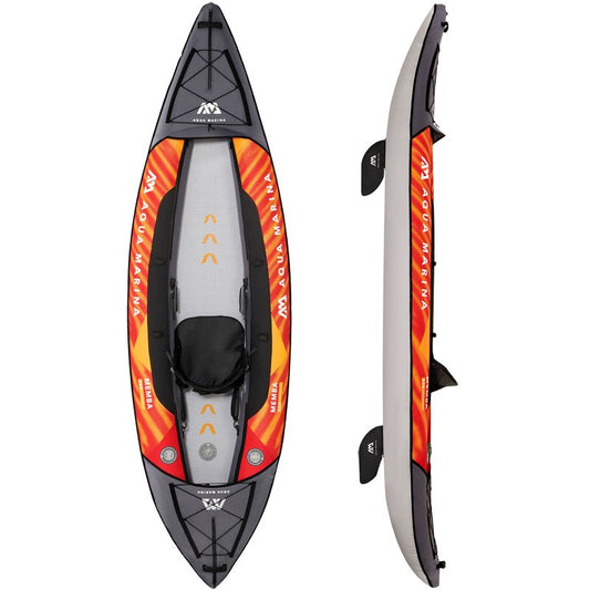 Aqua Marina - Memba-330 Touring Kayak 1-person. DWF Deck. Kayak paddle included. | ME-330-22