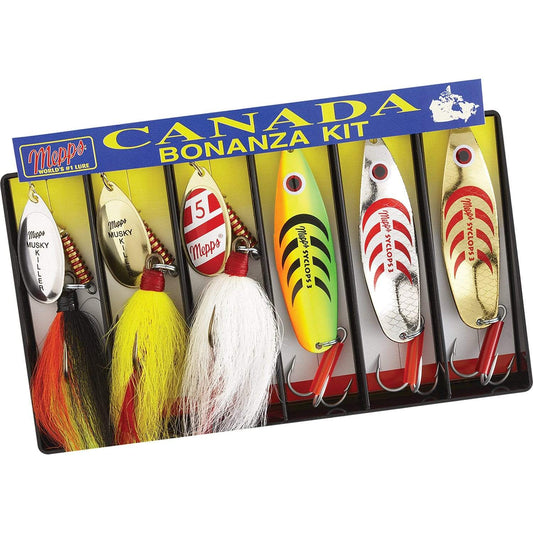 Mepps Fishing : Lures Mepps Canada Bonanza Kit