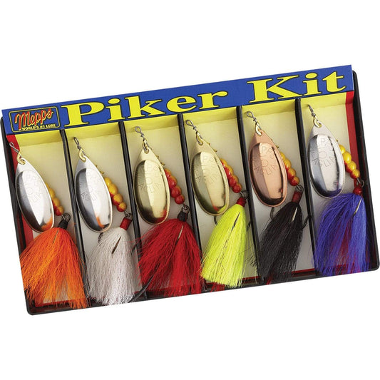 Mepps Fishing : Lures Mepps Piker Kit - Dressed 5 Aglia Assortment