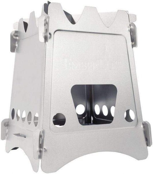 MERKWARES Stoves & Camp Kitchen > Backpacking Stoves EMBERLIT STOVE TITANIUM MERKWARES - EMBERLIT STOVE STAINLESS STEEL