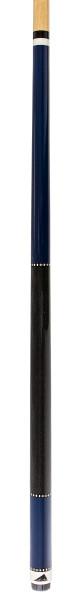 Mizerak Pool Cue 57” Two-Piece Hardwood Cue (Blue)
