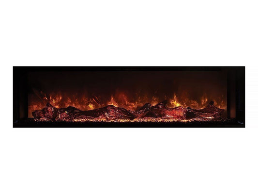 Modern Flames Built In Accessories Modern Flames - 120" DRIFTWOOD LOG SET WITH INTERNAL LIGHTS (2 PIECE - FITS LFV2-120/15-SH)