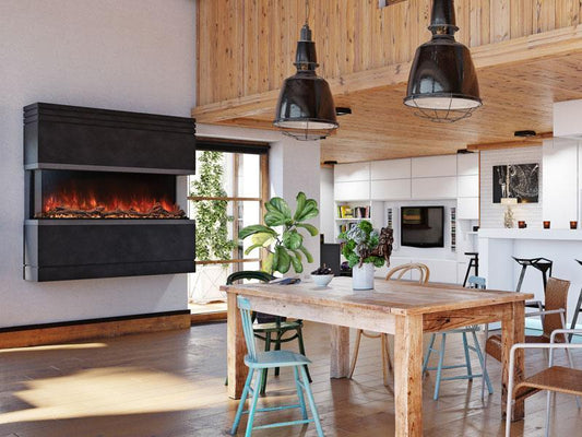 Modern Flames Built-In Electric Fireplace Modern Flames - 44" LANDSCAPE PRO MULTI-SIDED BUILT-IN (11.5" DEEP - 44" X 16" VIEWING)