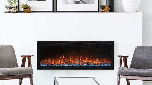 Modern Flames Modern Flames 100-in Spectrum Slimline Built-In Electric Fireplace | SPS-100B