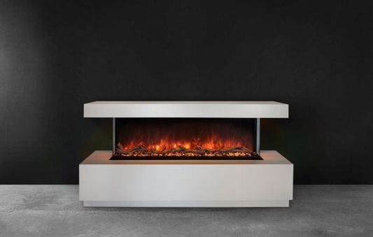 Modern Flames Modern Flames Ready to Finish Premium Wall Mounted Cabinet for 56 Inch Multisided Landscape Pro Electric Fireplaces | WMC-56LPM-RTF