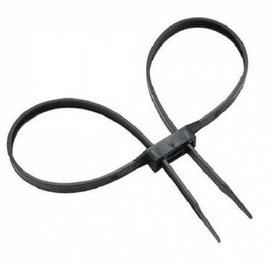 Monadnock Public Safety/L.E. : Handcuffs & Accessories Monadnock Double Cuff 100 Pack Black