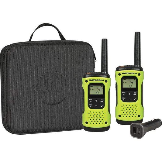 MOTOROLA SOLUTIONS Instruments & Electronics > Two-Way Radios TALKABOUT T605 TWIN PACK MOTOROLA SOLUTIONS - TALKABOUT T600 TWIN PACK